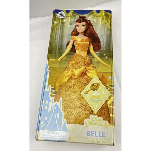 Disney Store Beauty and the Beast Belle Classic Doll with Brush - Picture 3 of 4